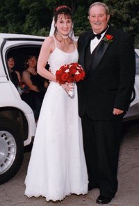 Dad & Me on Wedding Day